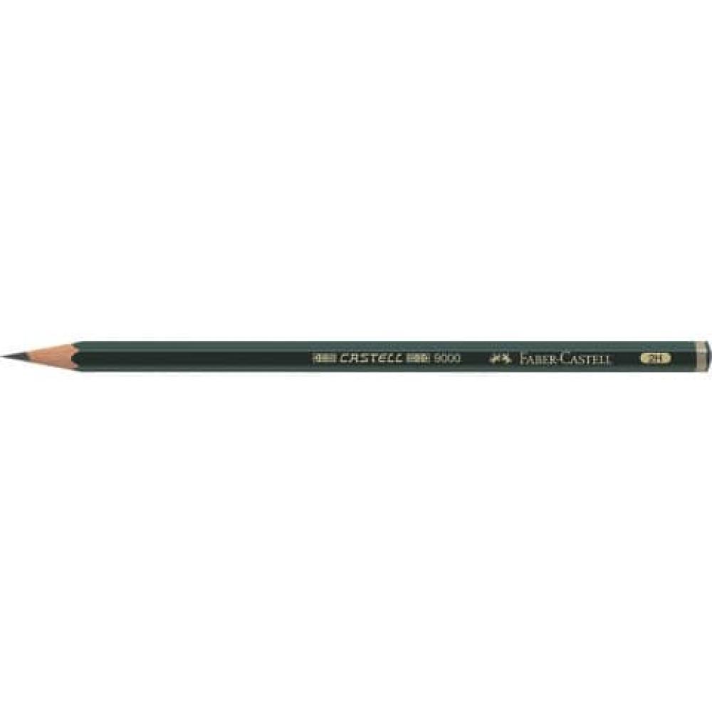 Bleistift CASTELL 9000 2H dunkelgrün FABER CASTELL 119012 (4005401190127)