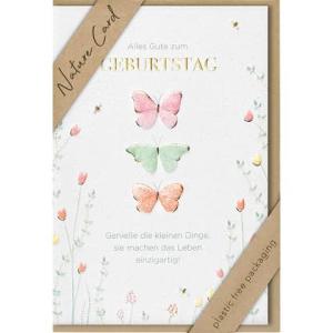 Geburtstagskarte Nature Card inkl. Umschlag BSB 693019-2 (4000867730733)