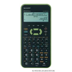 Schulrechner ELW-531XHG Sharp ELW531XH-GR (4974019029757)