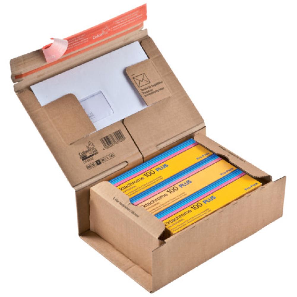 Paket Versandkarton 285x190x100 mm braun COLOMPAC 30000272 (4033657670209)