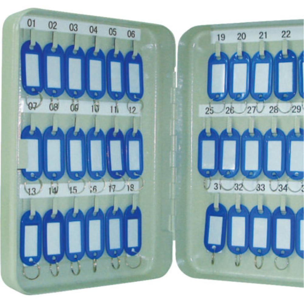 Schlüsselschrank Pearl grey 36 HakenZylinderschloss Q-CONNECT KF04272 (5705831042728)