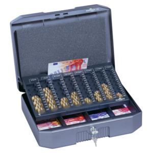 Geldzählkassette EUROBOXX 352x276x120 mm silbergrau DURABLE 1782 57 (4005546102887)