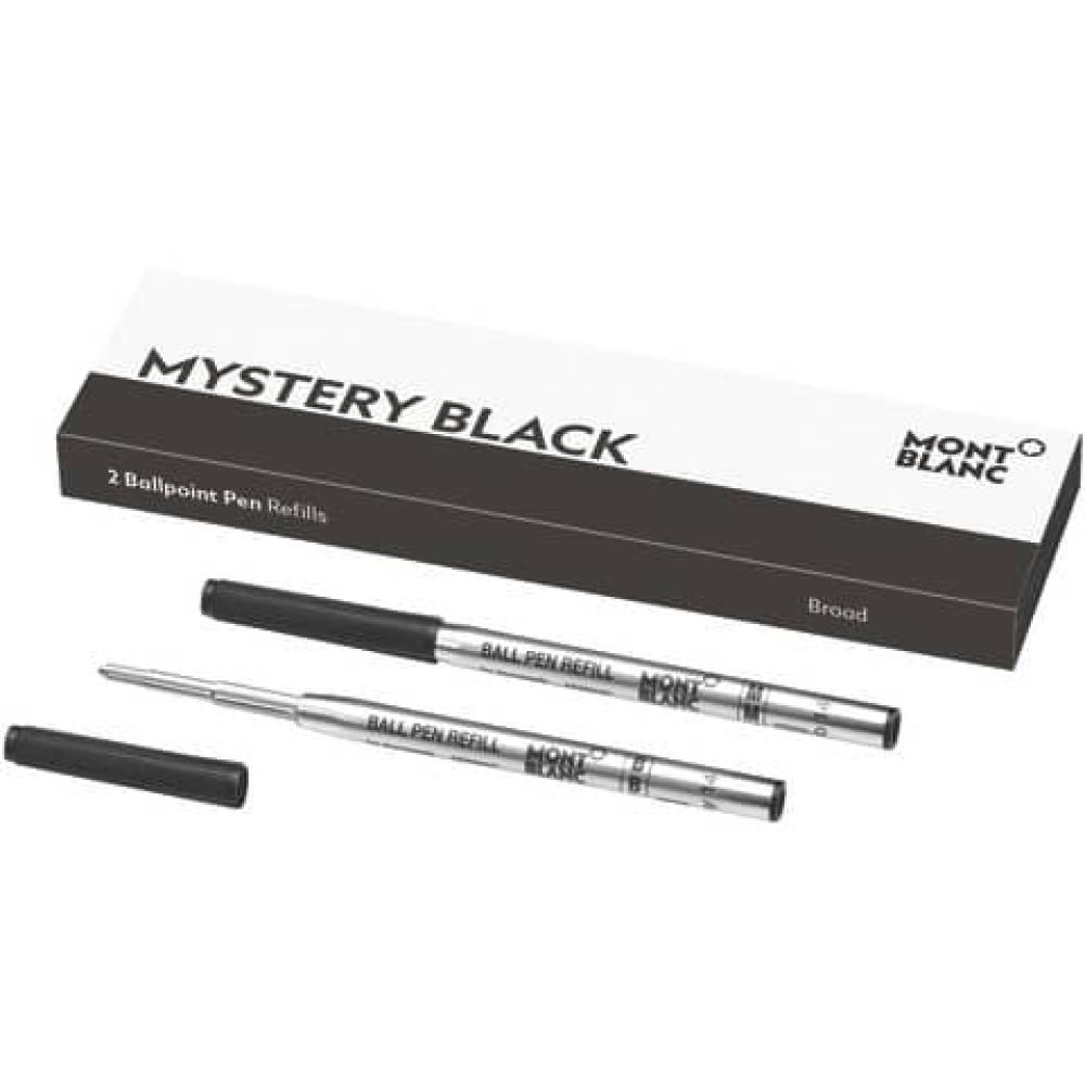 Kugelschreibermine B 2 Minen mystery black MONTBLANC MB128212 (4062037052342)