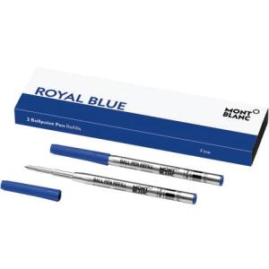 Kugelschreibermine F 2 Minen royal blue MONTBLANC MB128213 (4062037052359)