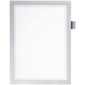 Info-Rahmen DURAFRAME NOTE A4, metallic silber DURABLE 4993 23 (4005546407043)