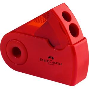 Doppelspitzdose SLEEVE rot blau sortiert FABER CASTELL 182701 (6933256608048)