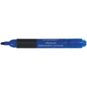 Permanentmarker Premium ca. 3 mm blau Q-CONNECT KF26106 (5705831261068)