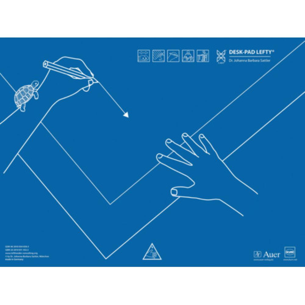 Schreibunterlage 50x43 cm Kunststoff Linkshänder KUM 906.01.19 (4064900048285)