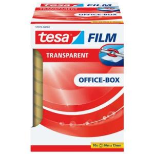 Klebefilm Office Box transparent 15 mmx66 m 10 Rollen TESA 57372-00002-01 (4042448036049)