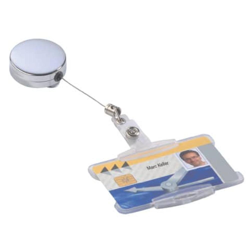 Durable Ausweishalter Jojo Chrome Silber 10 St. 822523 (4005546802848)