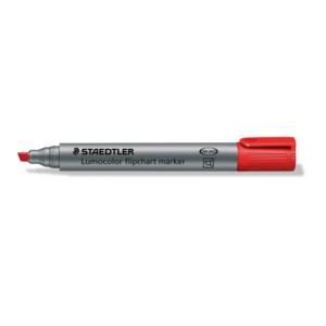 Lumocolor 356 B flipchart marker Keilspitze rot STAEDTLER 356 B-2 (4007817356272)