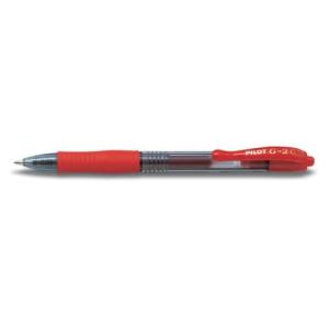 Gelschreiber G2-10 Klassik BL-G2-10, 0,6 mm Rot PILOT 2627002 (4902505234606)