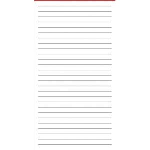 Ersatzeinlage Manager A5, Notizpapier liniert 50 Blatt BSB 02-0050 (4000867011016)