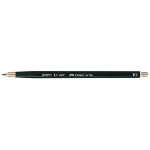 Fallminenstift TK 9400 ohne Clip 2 mm HB dunkelgrün FABER CASTELL 139400 (4005401394006)