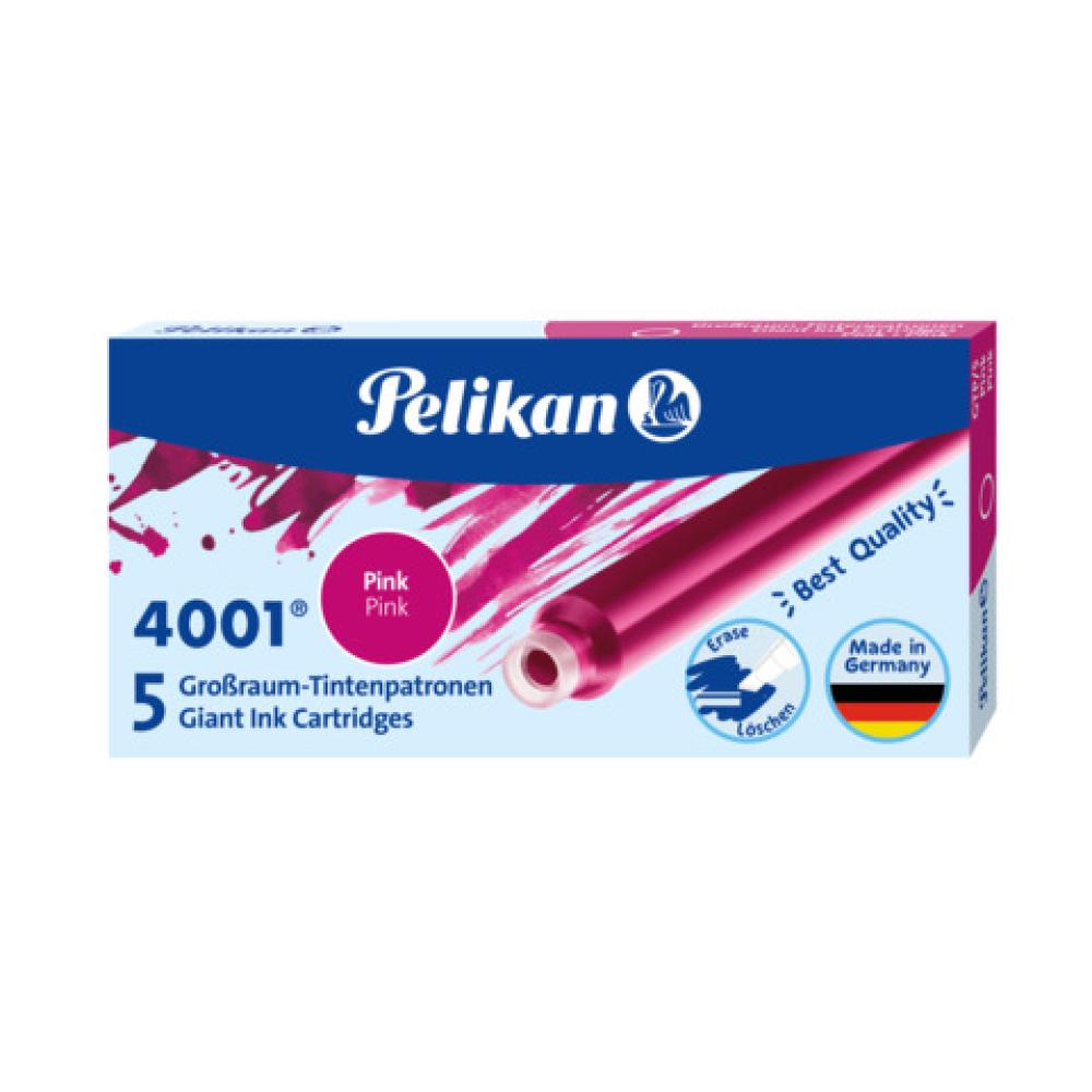 Tintenpatrone 4001 GTP 5 pink 5 Patronen PELIKAN 300004112 (4012700310675)