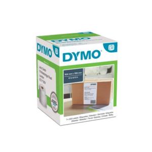 Dymo Etikettenrolle Für Etikettendrucker S0904980 Weiß, 104,0 X 159,0 Mm, 1 X 220 Etiketten (3501170904985)