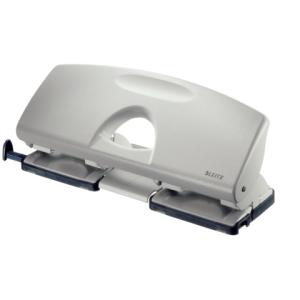 5012 Doppellocher 25 Blatt mit Anschlagschiene grau Leitz 5012-00-85 (4002432310364)