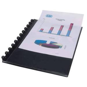 Oxford Ringmappe Vario-zipp Schwarz 100421115 (4002030129009)