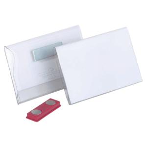Namensschild mit Doppelmagnet 90x54 mm 25 Stück DURABLE 8117 19 (4005546810898)
