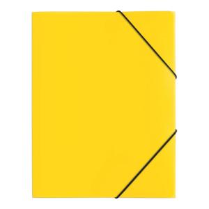 Gummizugmappe Lucy Basic A4, gelb PP 3 Einschlagklappen PAGNA 21613-04 (4009212030870)