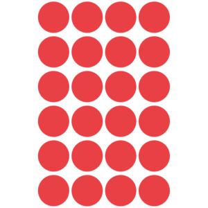 Avery Zweckform Klebepunkte 3004 Rot  18,0 Mm, 96 St. (4004182030042)