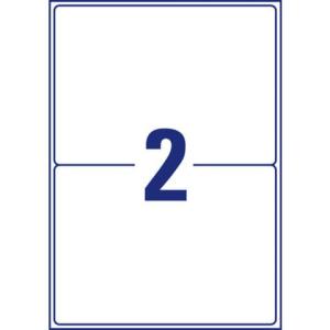 Versandetiketten 199,6x143 mm 200 Stück weiß AVERY ZWECKFORM L7168-100 (4004182471685)