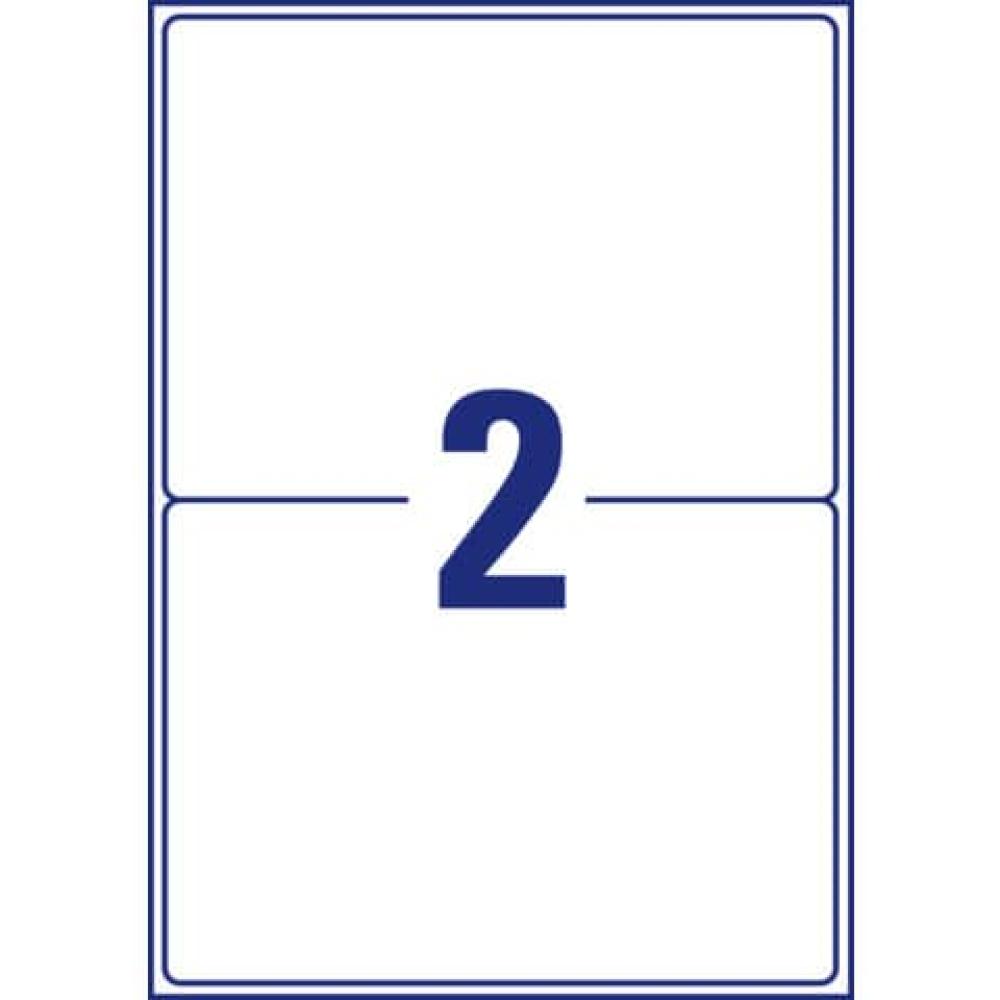 Versandetiketten 199,6x143 mm 200 Stück weiß AVERY ZWECKFORM L7168-100 (4004182471685)