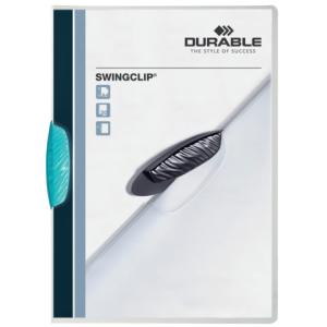 Klemm-Mappe SWINGCLIP 30 Blatt mittelblau DURABLE 2260 14 (4005546208817)