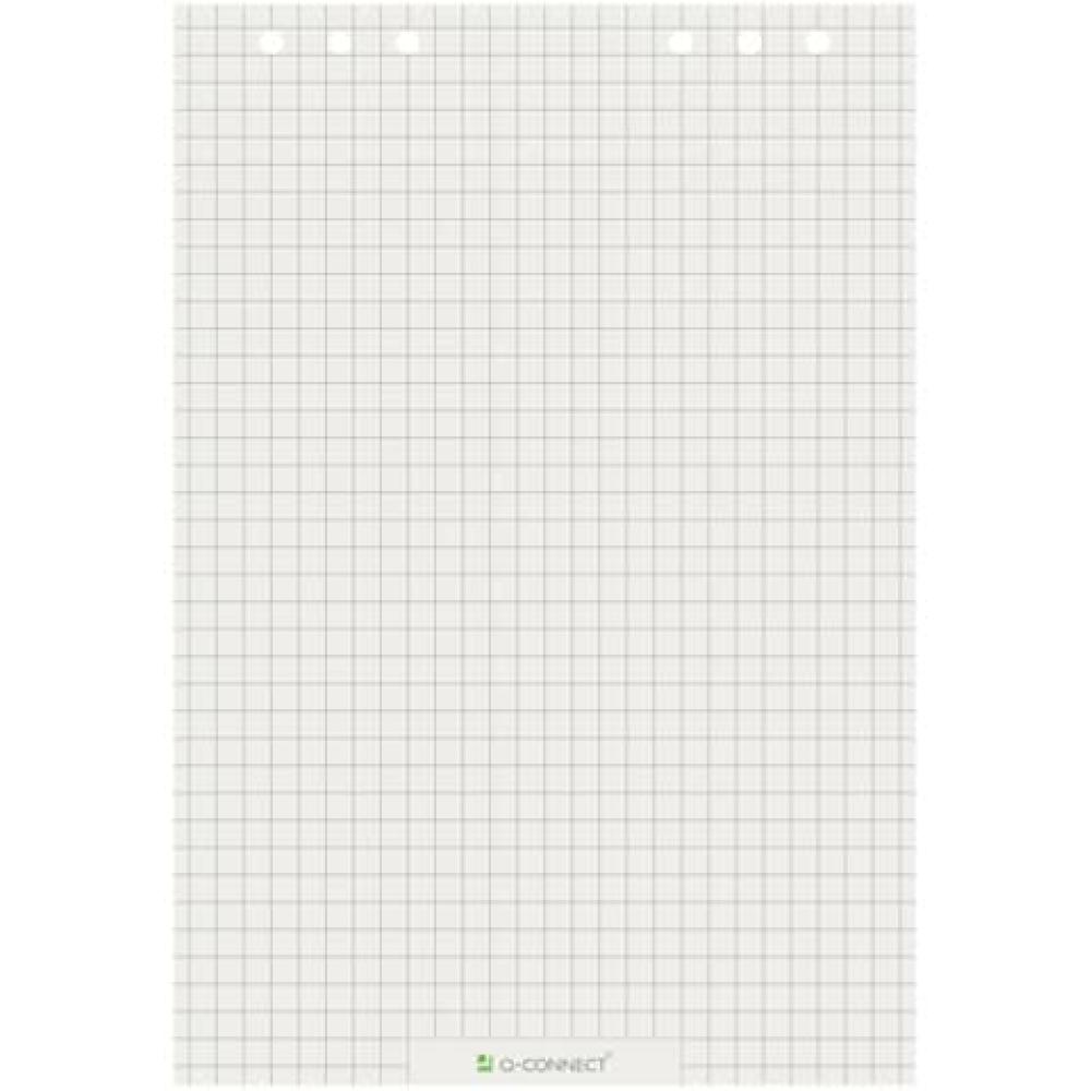 Flipchart-Block 68x99 cm kariert blanko 80 g qm 20 Blatt Q-CONNECT KF15416 ()