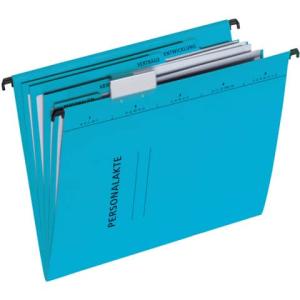 Personalakte DIN A4, 5 Fächer mit Hängeschienen blau PAGNA 44105-02 (4013951012417)