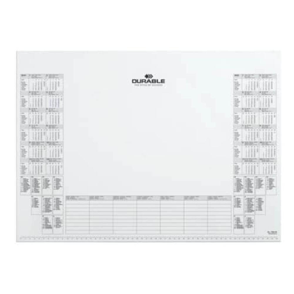 Kalenderblock 25 Blatt für Schreibunterlage 7291 DURABLE 7292 02 (4005546701158)