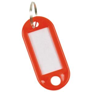 Schlüsselanhänger rot 10 Stück Q-CONNECT KF10870 (5705831108707)