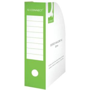 Stehsammler A4 80mm grün Q-CONNECT KF15845 (5705831158450)