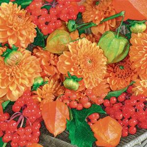 Herbst Lunchservietten 33x33 cm 20 Stück PAPER+DESIGN 200559 (4037698225978)