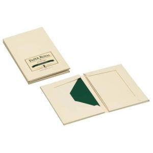 Paper Royal Kartenmappe DIN A6 C6, chamois 8 Karten mit 8 Briefhüllen RÖSSLER 2234831008 (4014969496831)