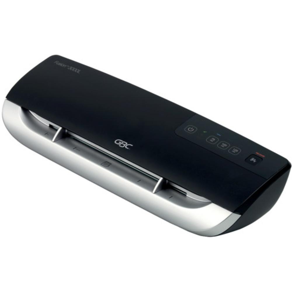 Laminiergerät Fusion 3000L A4, 75-125 Micron schwarz silber GBC 4400748EU (5028252336390)