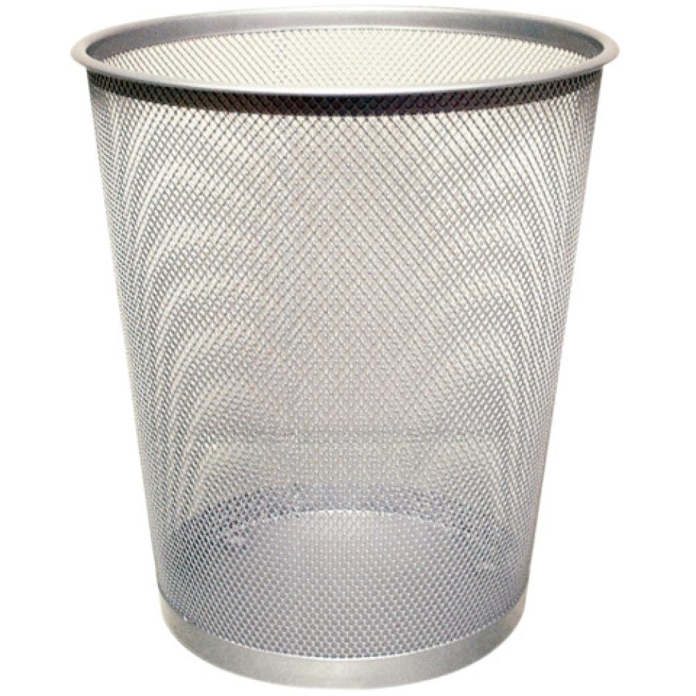 Papierkorb Metalldraht 19 Liter silber Q-CONNECT KF00849 (5705831008496)