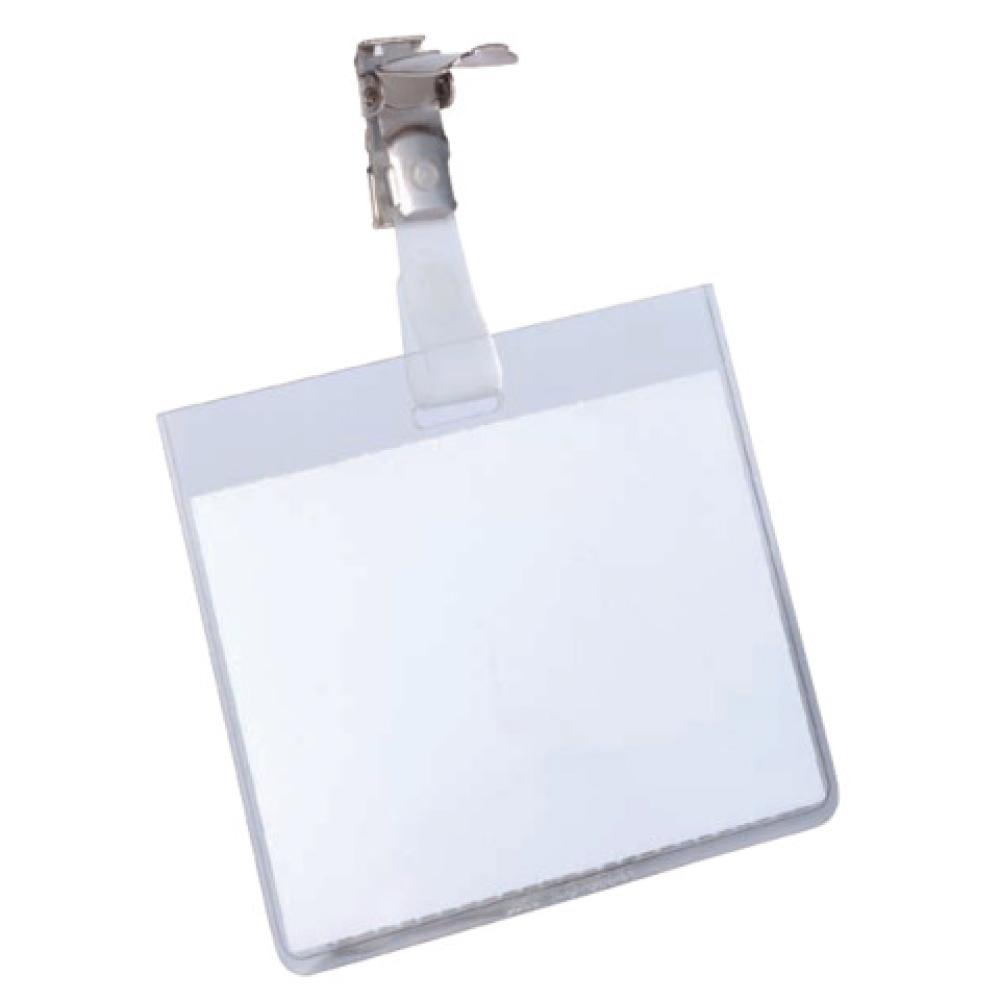 Namensschild mit Clip 90x60 mm 25 Stück DURABLE 8003 19 (4005546810034)