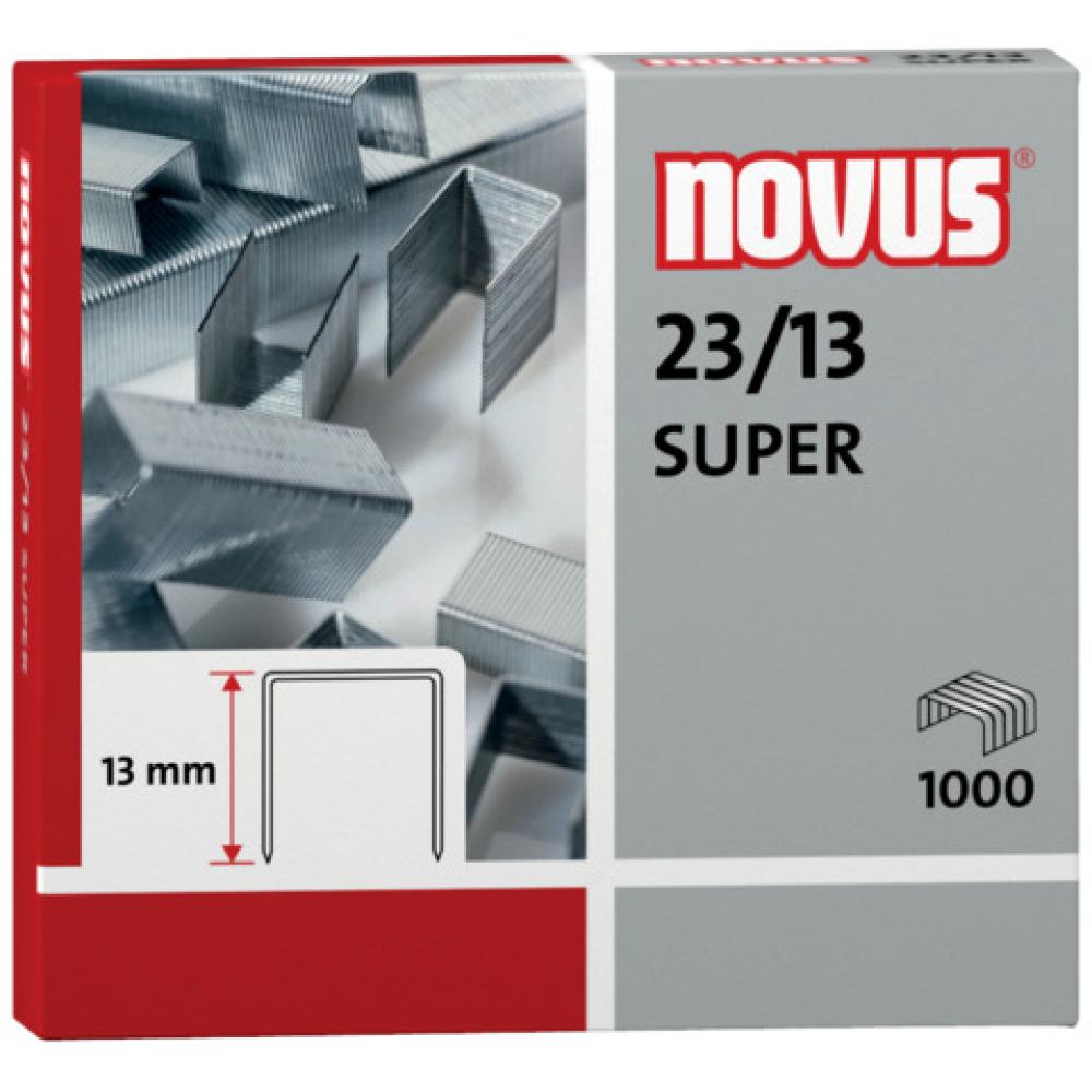 1.000 Novus Heftklammern Super 23/13 042-0533 (4009729007211)