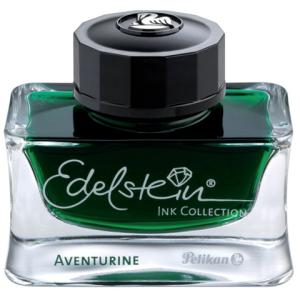 Edelstein Ink 50 ml Glasflacon aventurine (grün) PELIKAN 100436205 (4012700339362)