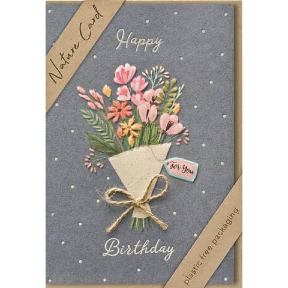 Geburtstagskarte Nature Card inkl. Umschlag BSB 69-3001-2 (4000867730450)