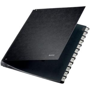 5812 Pultordner 1-12 12 Fächer Hartpappe schwarz Leitz 5812-00-95 (4002432311675)