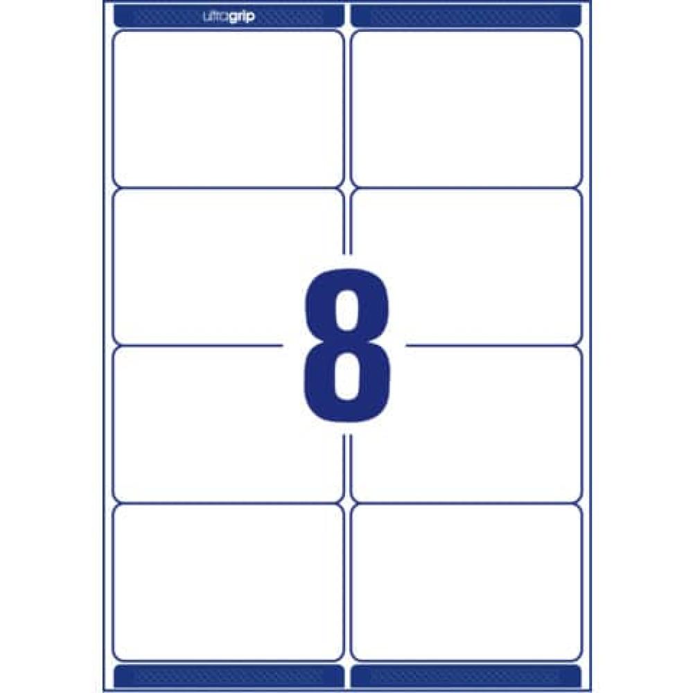 Versandetiketten 99,1x67,7 mm 800 Stück weiß AVERY ZWECKFORM L7165-100 (4004182471654)