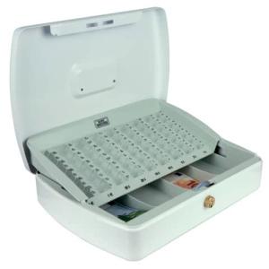 Geldzählkassette Office 330x235x75 mm weiß BURG-WÄCHTER ZK 2307 EURO (4003482287408)