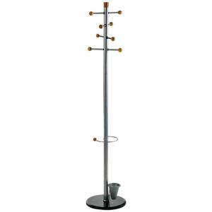 Alco Kleiderständer Modell Ii 2807 Silber Metall 8 Haken 38,0 X 175,0 Cm (4007735028077)