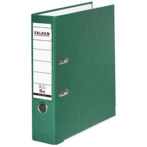 FALKEN Ordner Vegan grün DIN A4 Rückenbreite 8cm