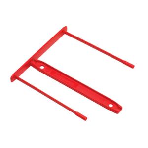 Archivclip Kunststoff rot 100er Pack Bankers Box 0089602 (0043859653942)