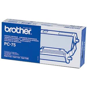 Original Brother Thermo-Transfer-Rolle mit Kassette (PC-75) PC75 (4977766630702)