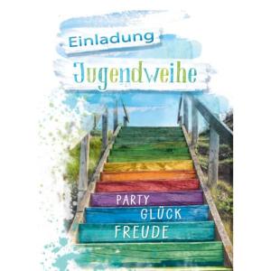 Einladung Jugendweihe 5 Stück inkl. Umschlag 17-3763 (9004546449744)