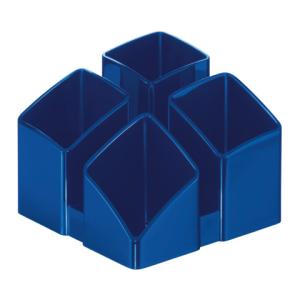 Schreibtisch-Köcher SCALA 4 Fächern blau HAN 17450-14 (4012473017412)